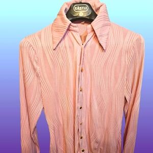 SHEIN LONG SLEEVE BUTTON FRONT COLLARED BLOUSE 👚 SIZE LARGE 🌹🌷 #Blouse #Shein